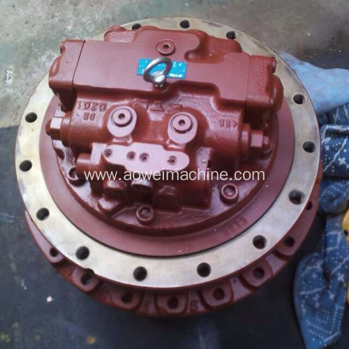 Excavator hydraulic travel motor final drive